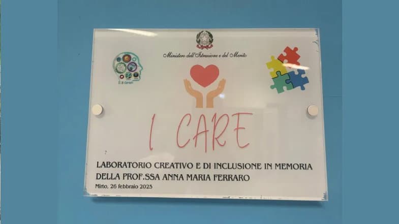 “I Care”, a Mirto la seconda edizione nel nome della professoressa Ferraro: scuola, memoria e cittadinanza attiva