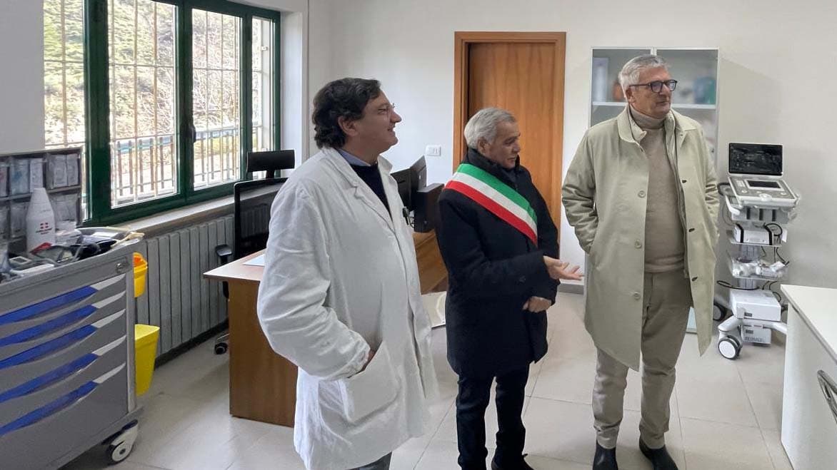 Sanità, rivoluzione nella Sila Greca: a Longobucco effettuato il primo ECG da remoto