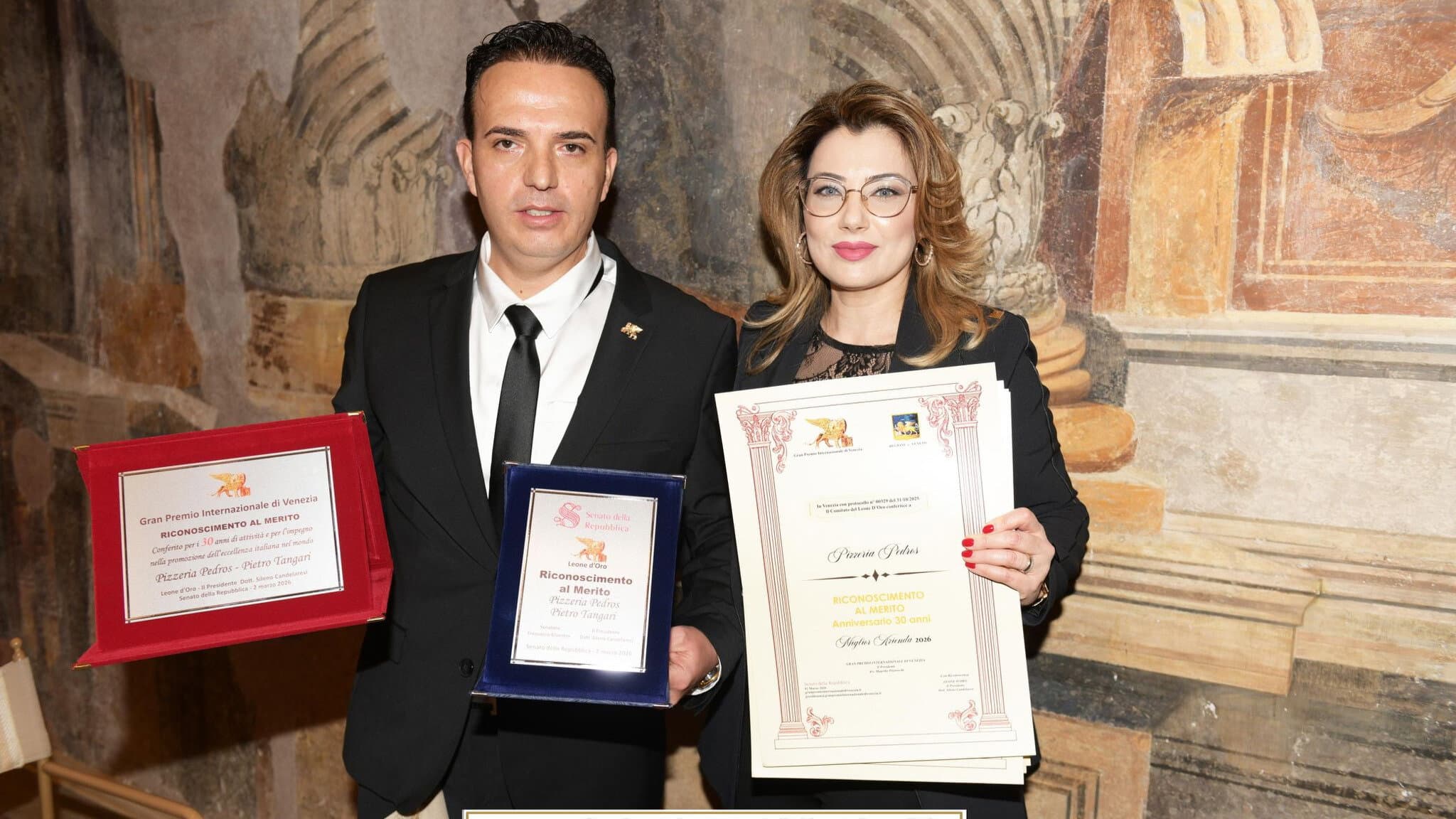 Trent’anni di successi e innovazione: a “Pedro’s” Tangari il Leone d’Oro al Merito