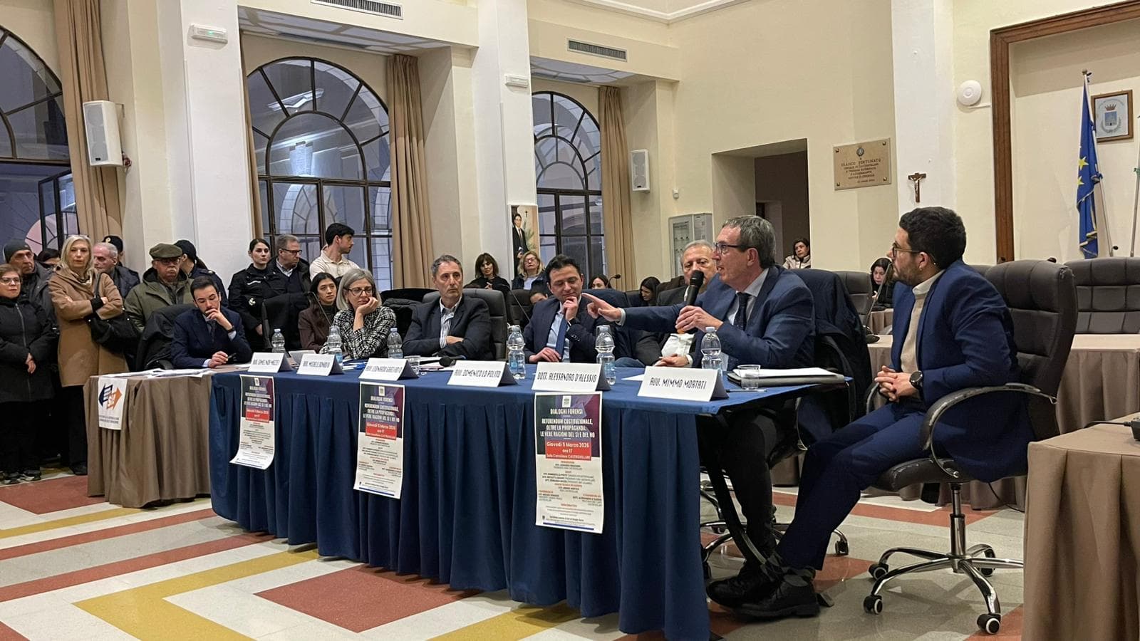 Castrovillari, grande partecipazione al convegno AIGA sul referendum costituzionale