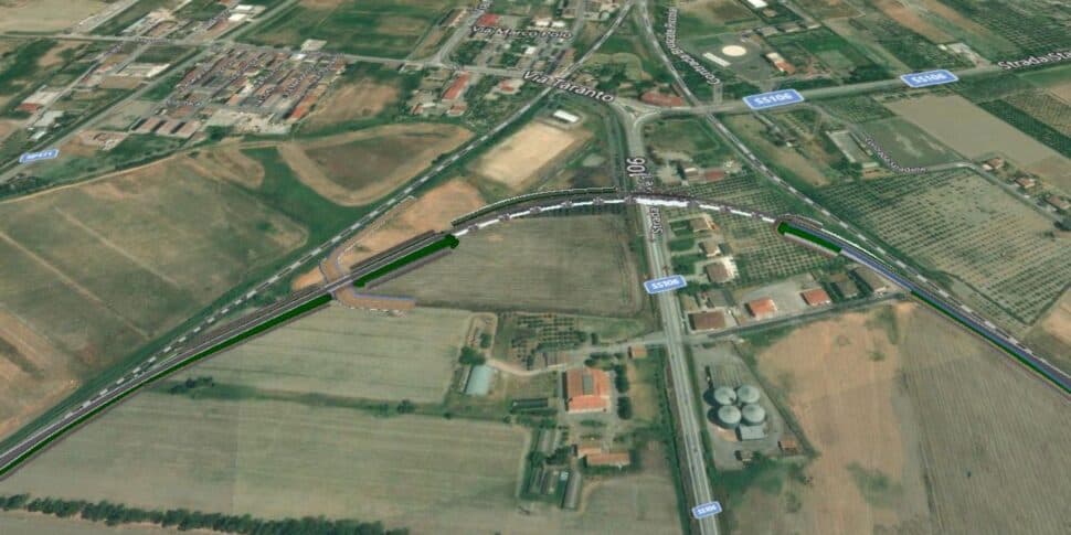 Nel nuovo PRT c'è anche la lunetta di Sibari con una nuova stazione a Cassano Jonio
