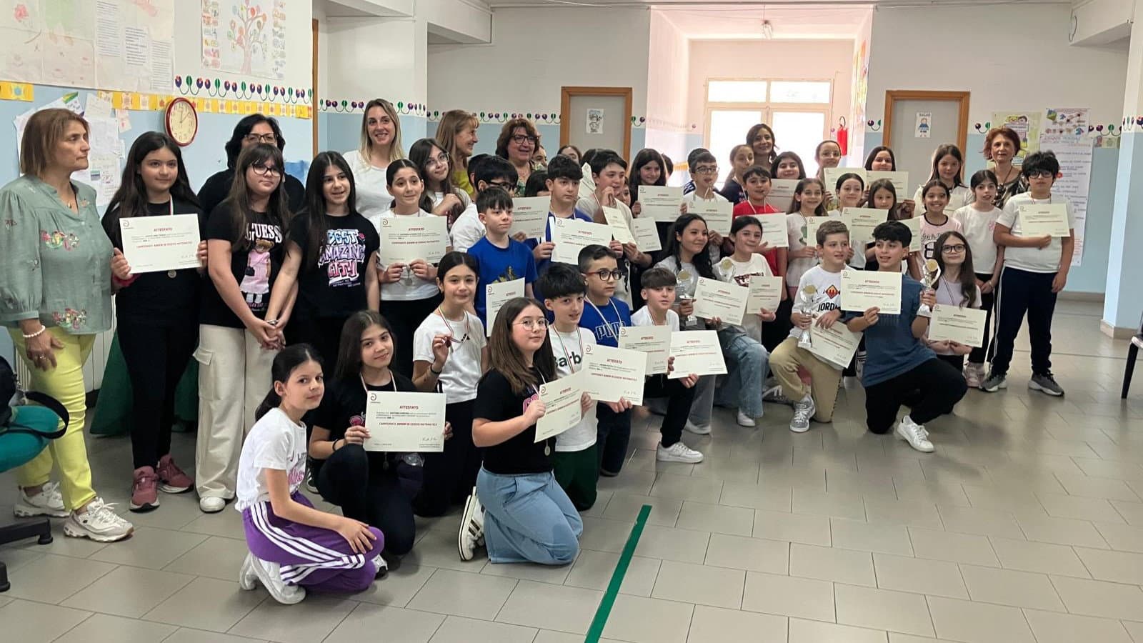 Successo per i Campionati Junior di Matematica all’I.C. 2 Rossano