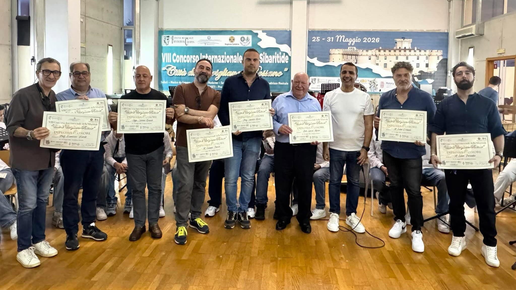 Corigliano-Rossano capitale della musica giovanile: oltre 2.000 studenti protagonisti del Concorso Internazionale della Sibaritide