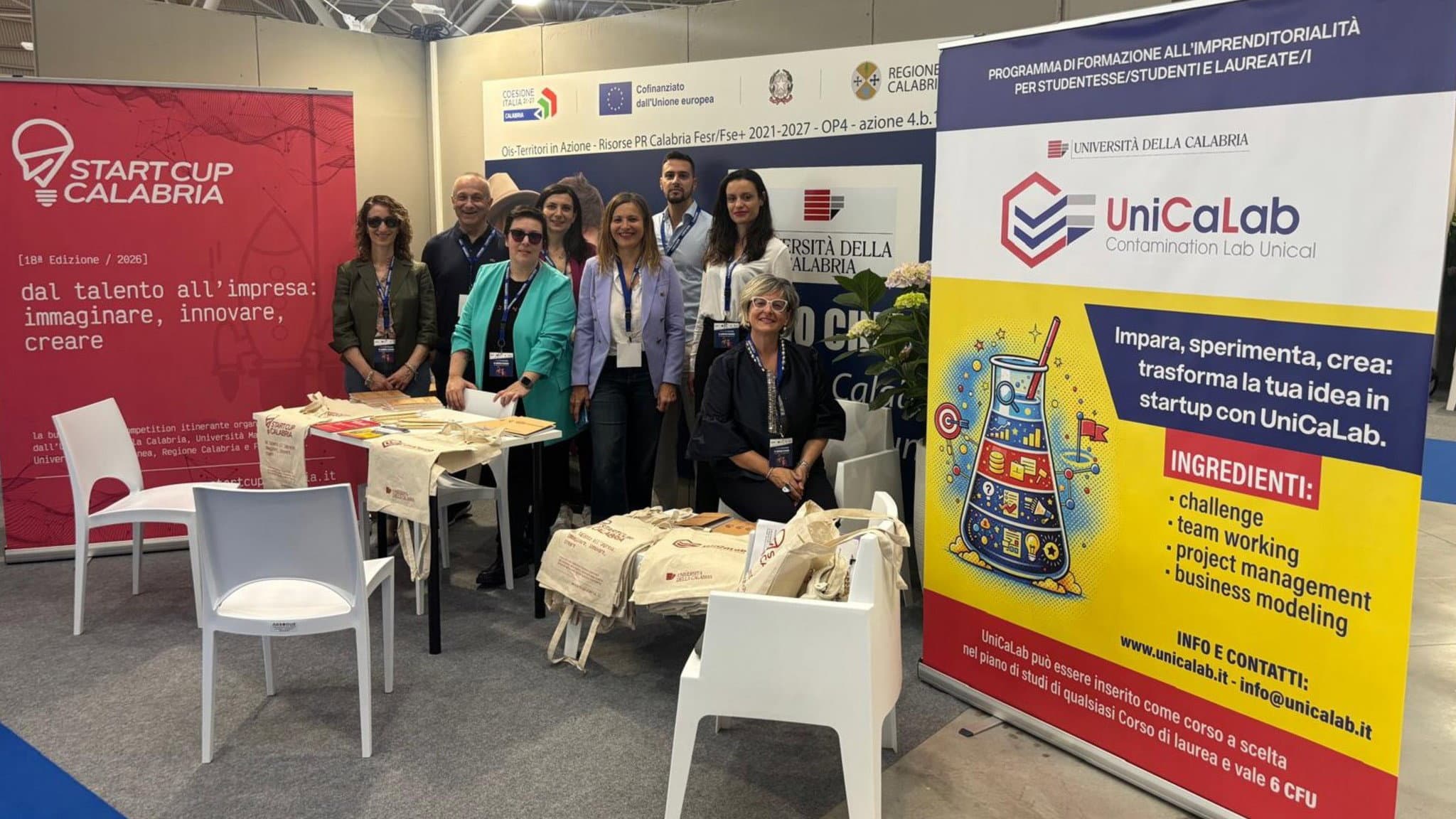 Unical all’evento regionale su lavoro e innovazione: lanciata la Start Cup Calabria 2026