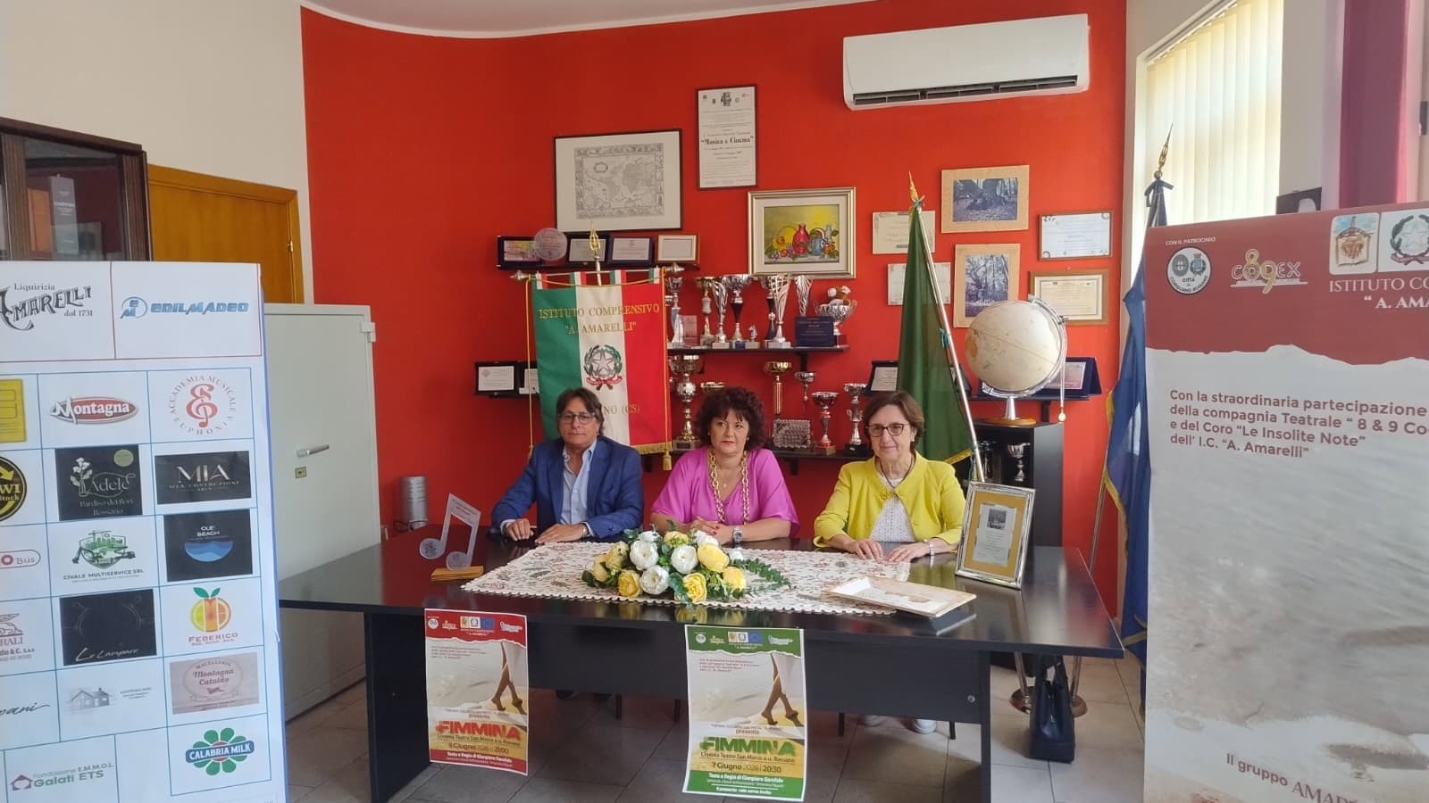 La scuola sale sul palco con "Fimmina": docenti e personale diventano una compagnia teatrale per la solidarietà
