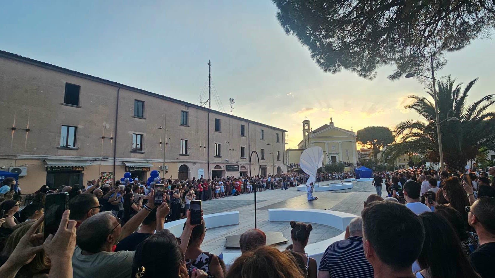 Schiavonea ritrova il suo cuore: inaugurata la nuova Piazza Santa Maria ad Nives