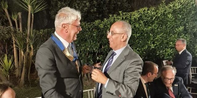 Rotary Club Rossano Bisantium, passaggio del collare: Giosuè Giovinazzo è il nuovo presidente