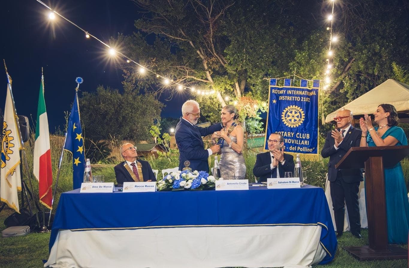 Rotary Club Castrovillari, Antonella Civale è la nuova presidente