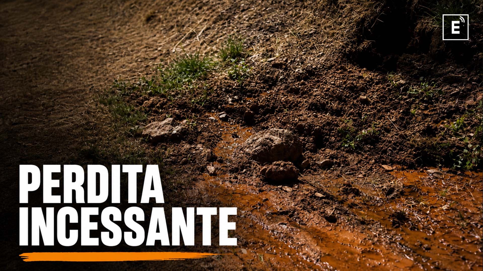 Rossano, acqua dispersa da oltre un mese sulla vecchia condotta Fallistro: nuova falla lungo la rete