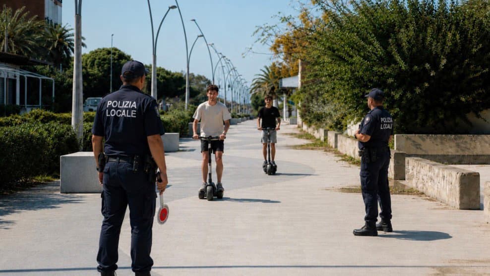Corigliano-Rossano, stretta sui monopattini elettrici e sui mezzi elettrici: