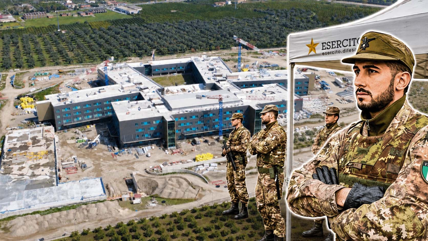 Rapani chiede l'esercito per presidiare il cantiere del nuovo ospedale