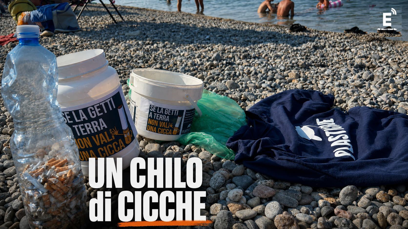 Schiavonea e Sant’Angelo, quasi un chilo di mozziconi raccolto in due giorni: la spiaggia non è un posacenere