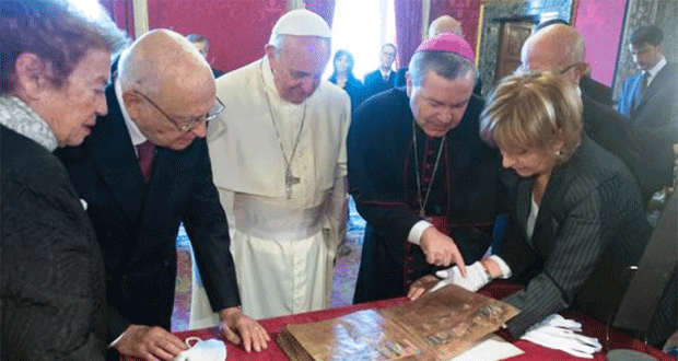 Arcidiocesi Rossano-Cariati, il Codex Purpureus esposto in Quirinale