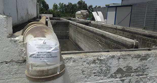 Sottoposto a sequestro il depuratore di Mirto Crosia