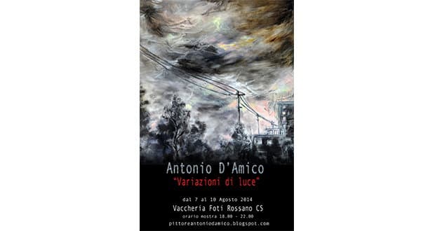 Rossano, personale di Antonio D'Amico