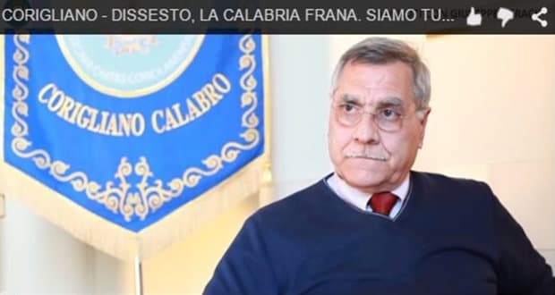 Dissesto, la Calabria frana. La solidarietà di Geraci al collega di Oriolo