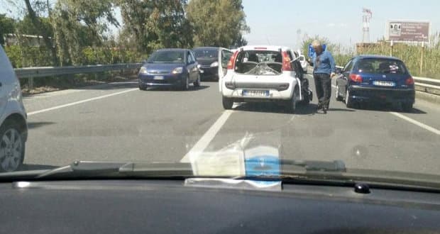 Rossano, incidente sulla s.s. 106