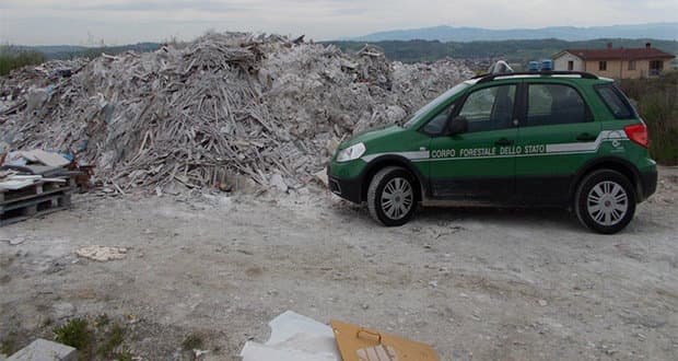 Corpo forestale, sequestrata discarica abusiva