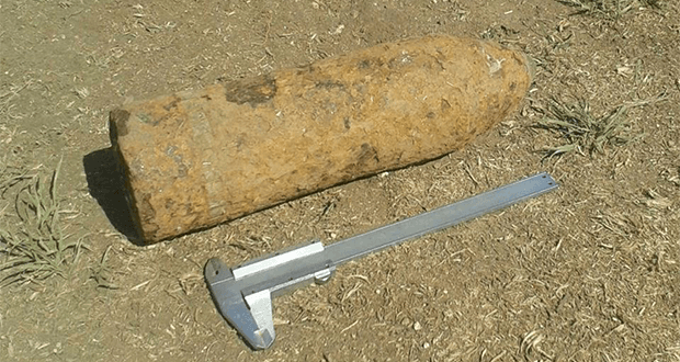 Artificieri Castrovillari, intervento a Celico per il ritrovamento di una granata