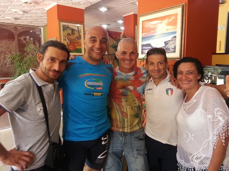 Il rossanese Figoli protagonista con i campioni della maratona