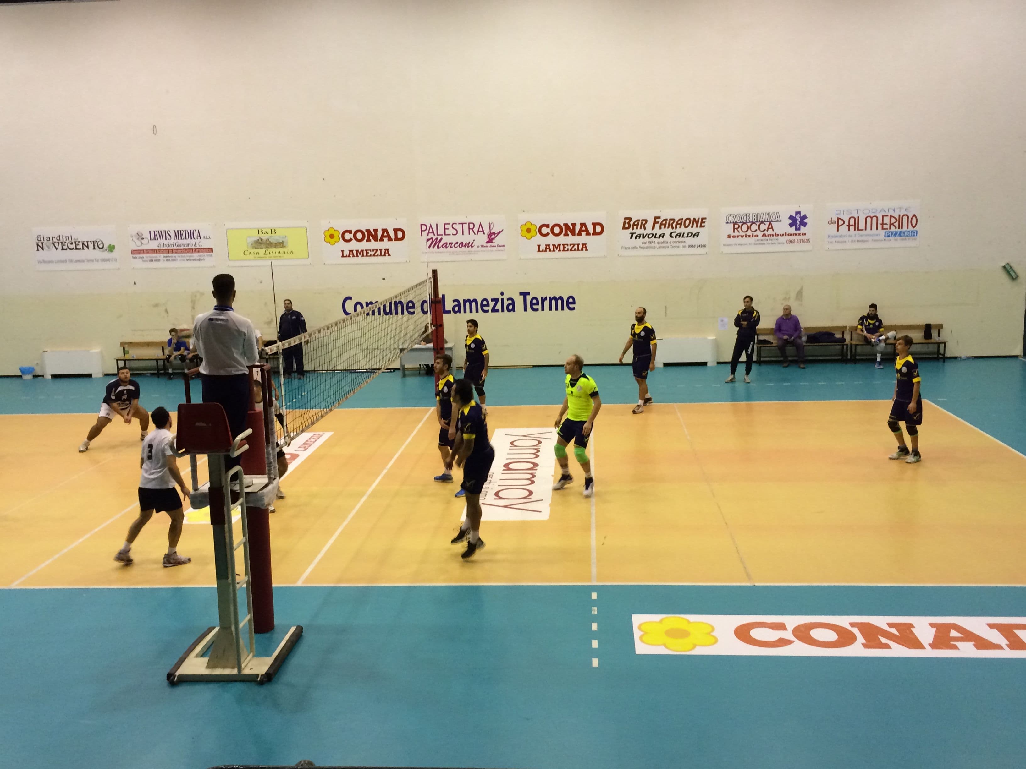 Serie D maschile, la Lapietra Pallavolo Rossano batte l'Asd Lamezia