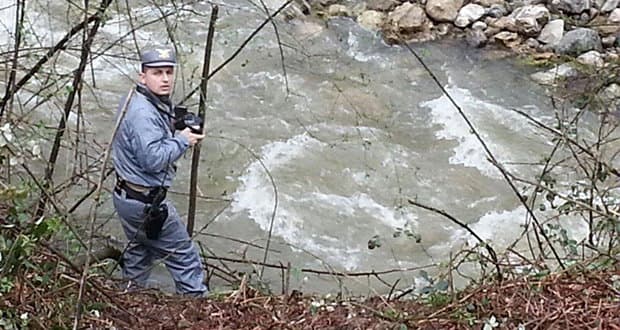 Controlli ambientali lungo il torrente jassa denunicate due persone