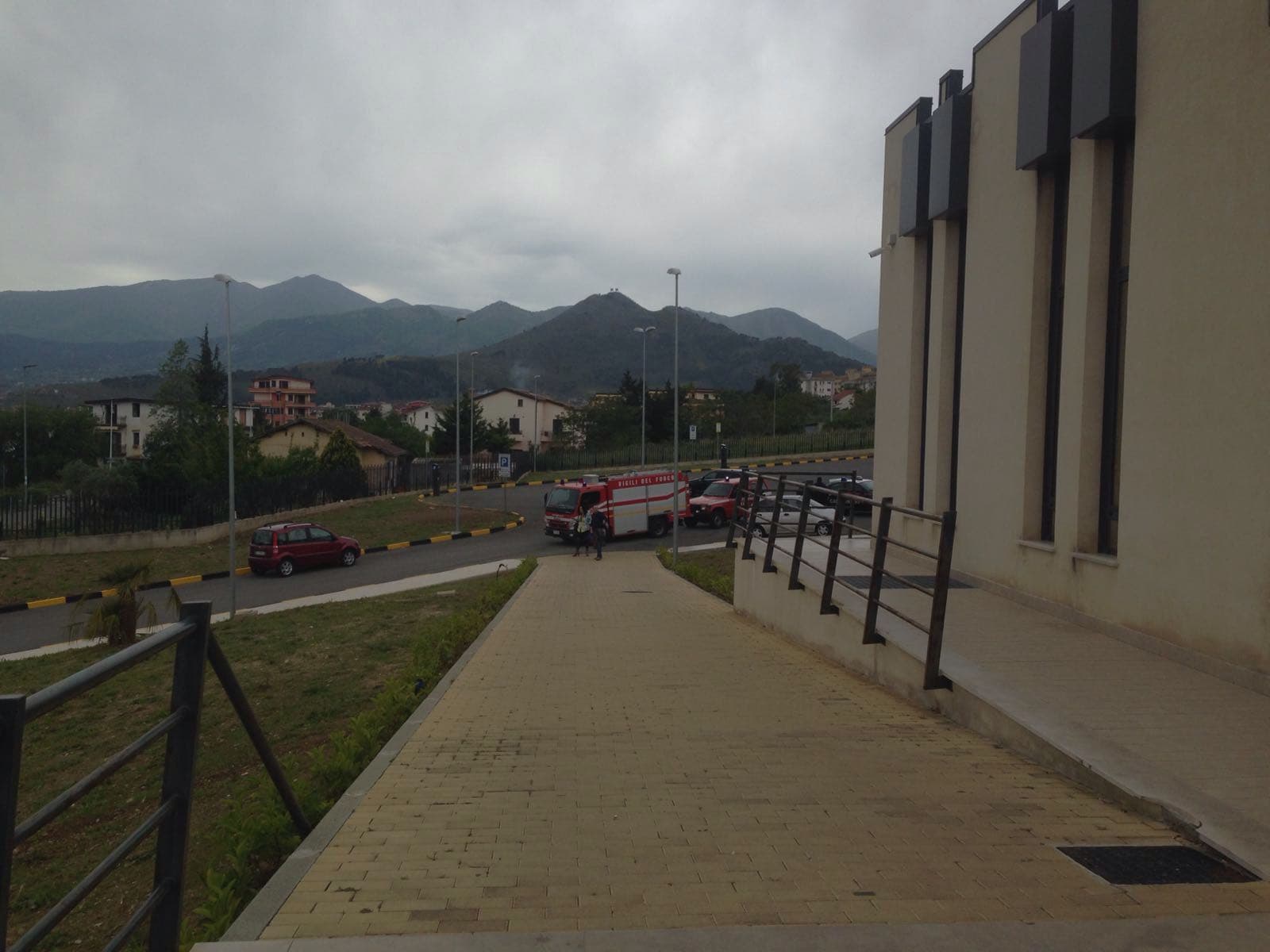 Castrovillari: Tribunale in fiamme, panico tra gli utenti