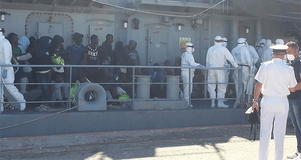 Nuovo sbarco a Corigliano, 91 i minori non accompagnati