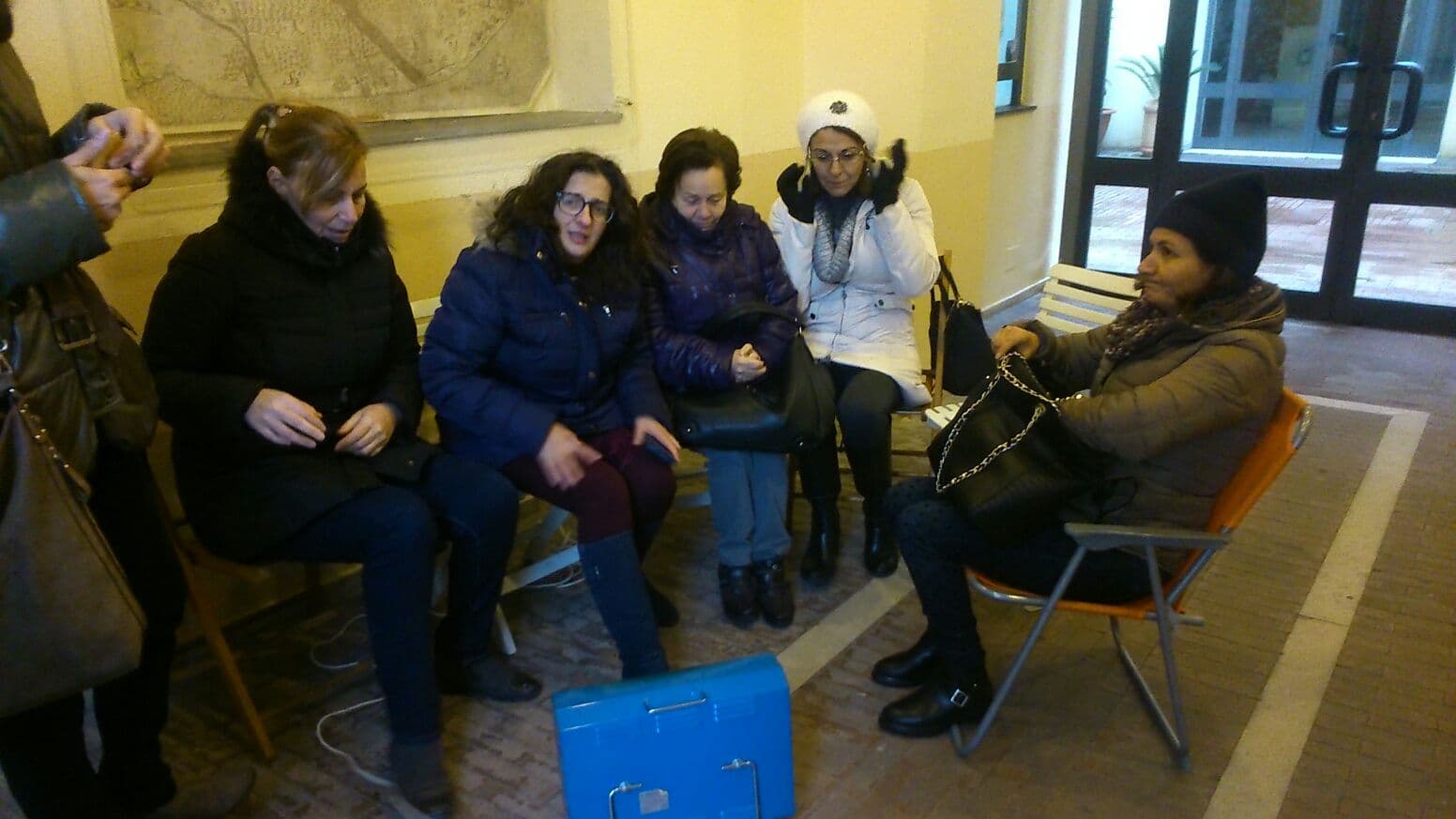 Assistenti fisici, nuovo presidio di protesta