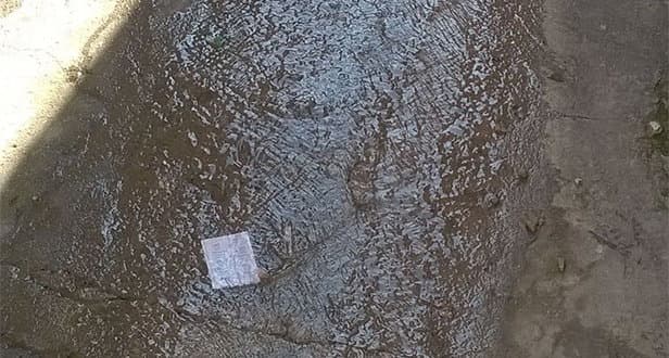 Corigliano, fogna a cielo aperto nel centro storico