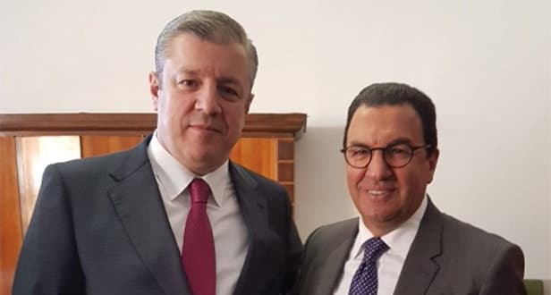 Gentile incontra il primo ministro georgiano