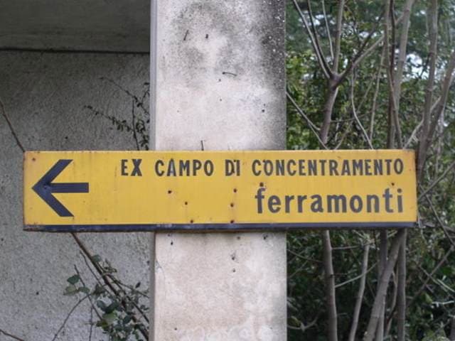 Ferramonti, vandalizzato l'ex campo di concentramento