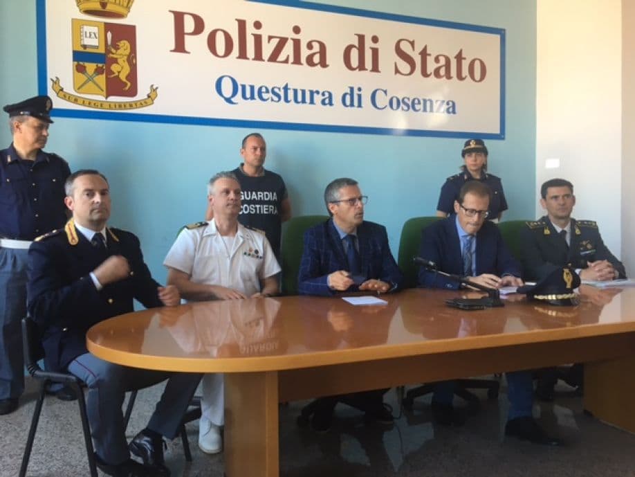 Corigliano, arrestati tre presunti scafisti