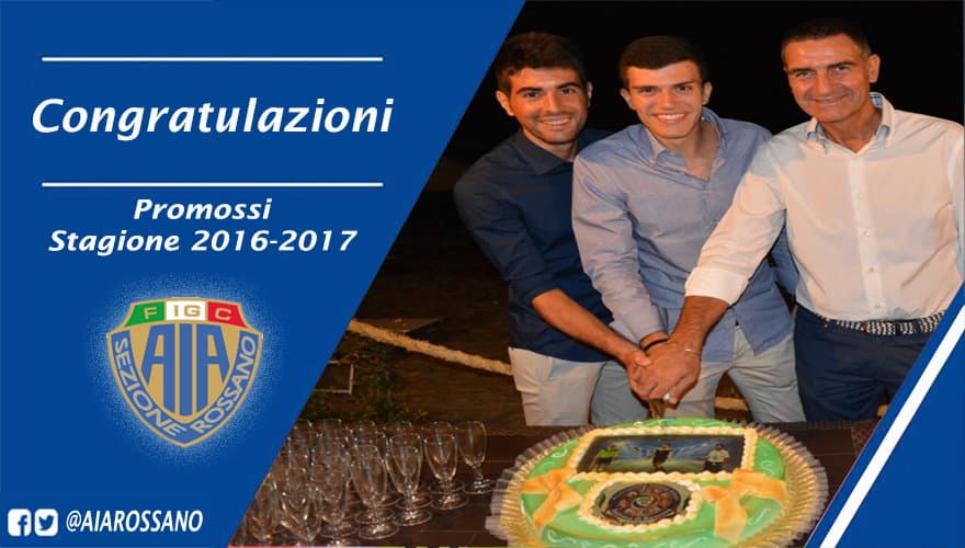 A.I.A. Rossano: tre importanti promozioni nelle categoria nazionali
