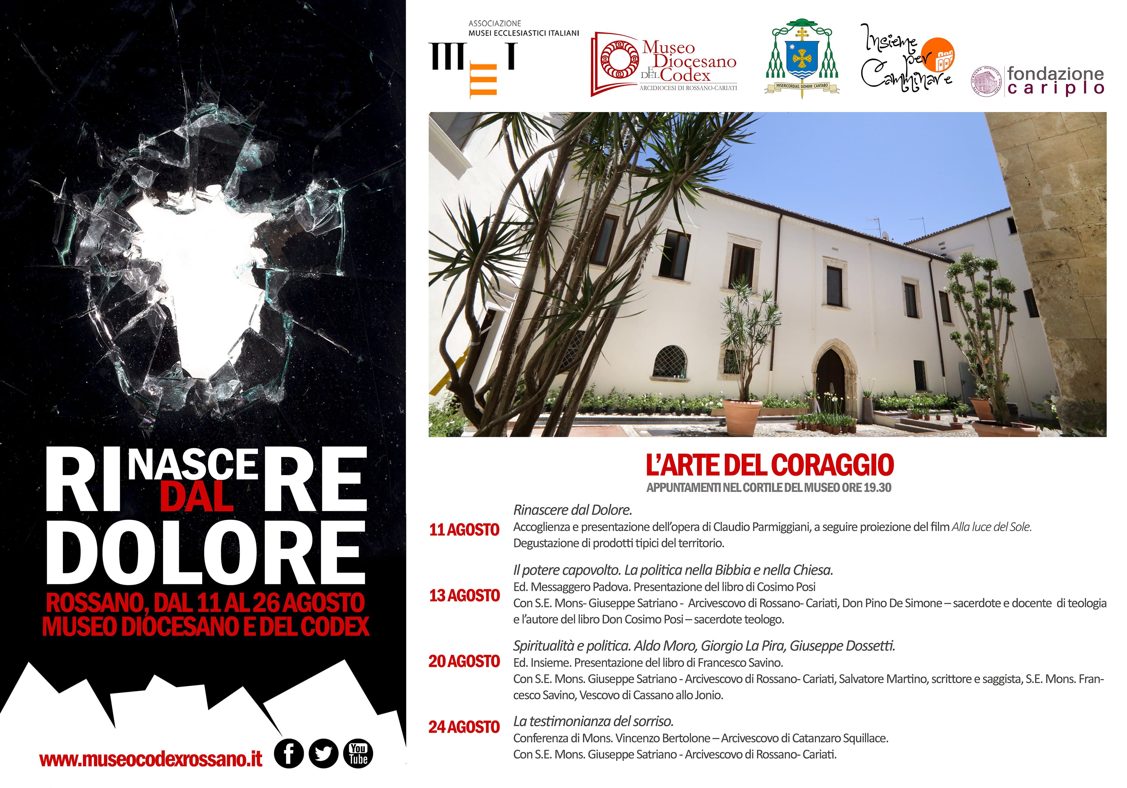 Museo Diocesano e del Codex: dall'11 al 26 la mostra "Rinascere dal dolore"