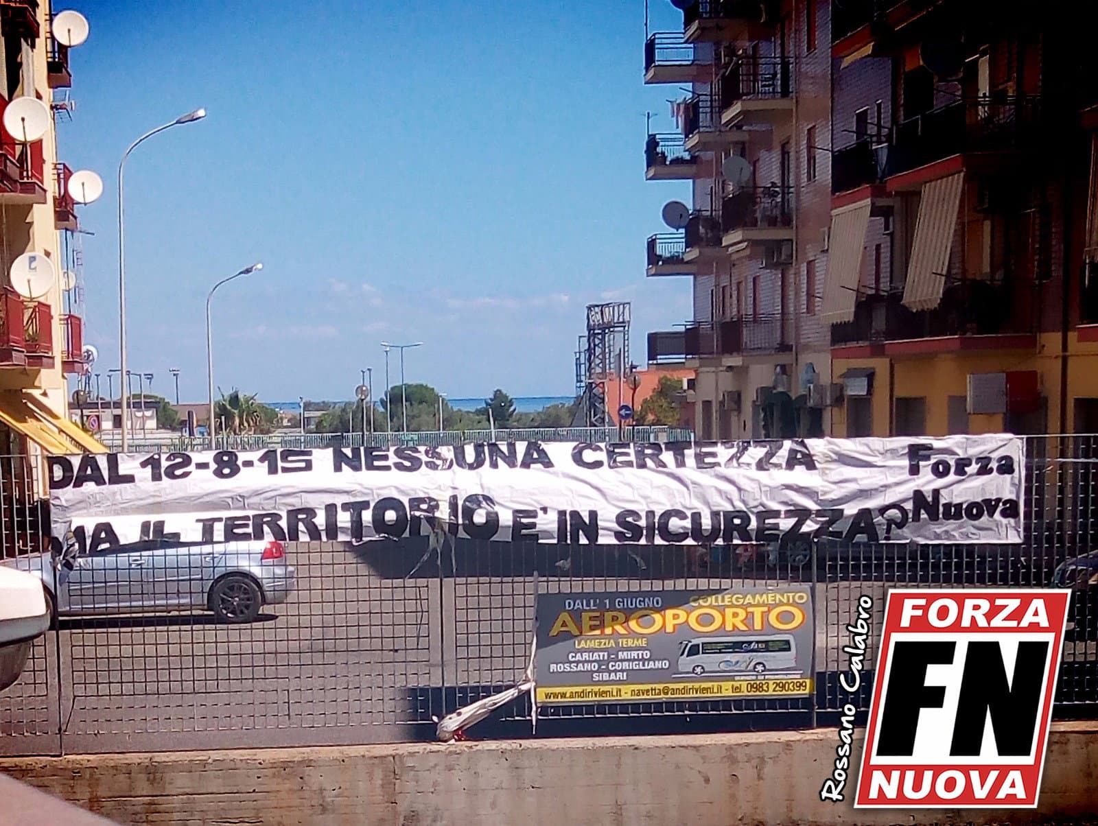 Rossano, Forza Nuova: gravi ritardi. Si chiedono interventi di messa in sicurezza del territorio