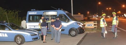 Polizia di Stato, sanzioni e ritiri patente per guida in stato di ebbrezza