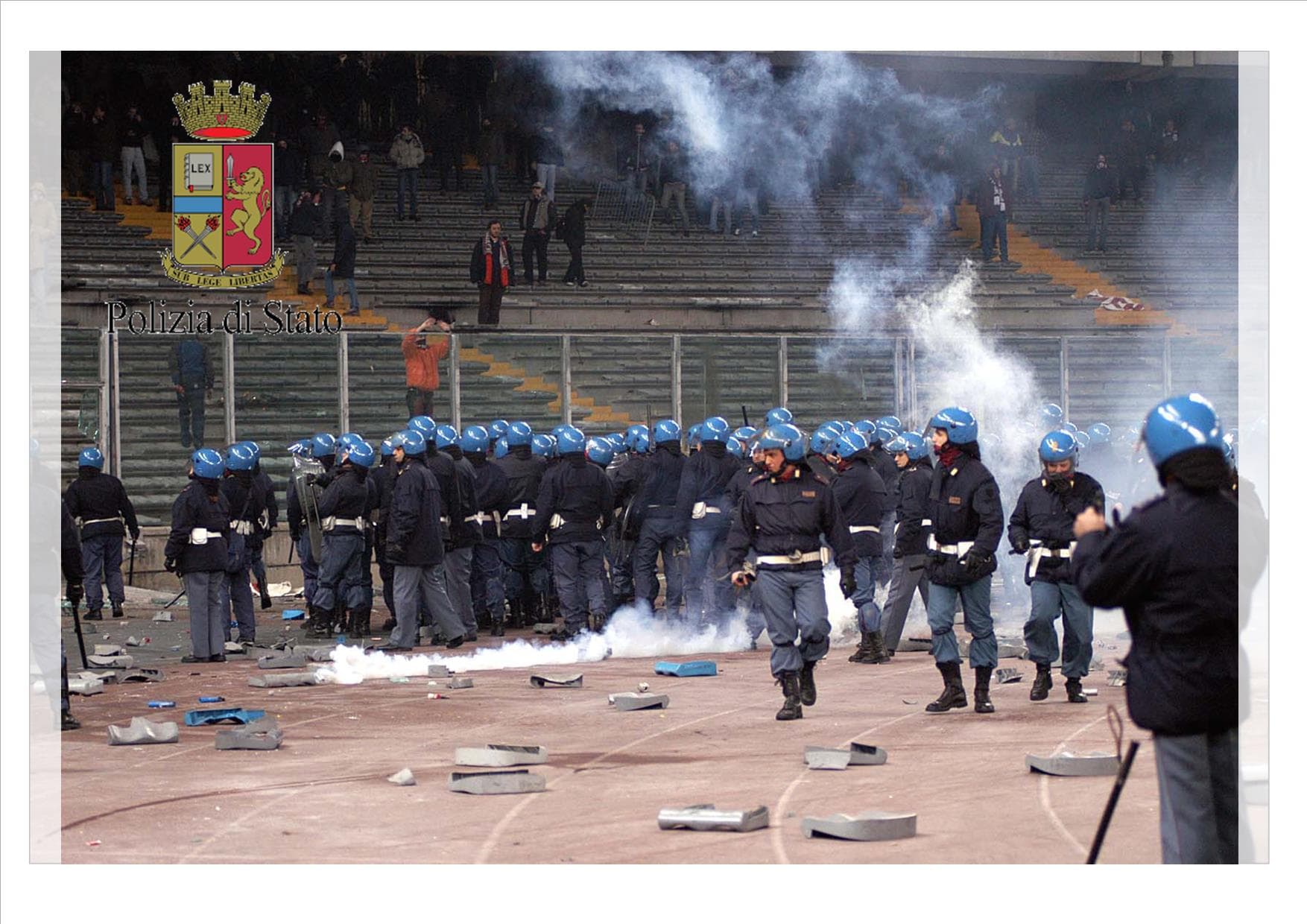 Polizia, 6 provvedimenti DASPO
