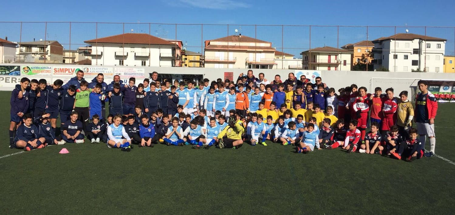 Forza Ragazzi Corigliano, otto club partecipanti alla mattinata di sport