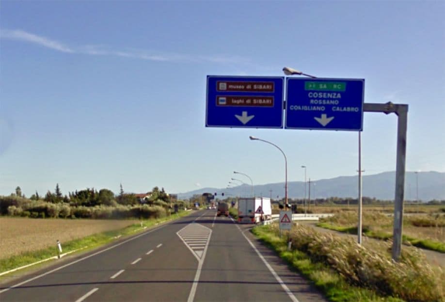 A2, oggi chiusura notturna tra Altomonte e Sibari