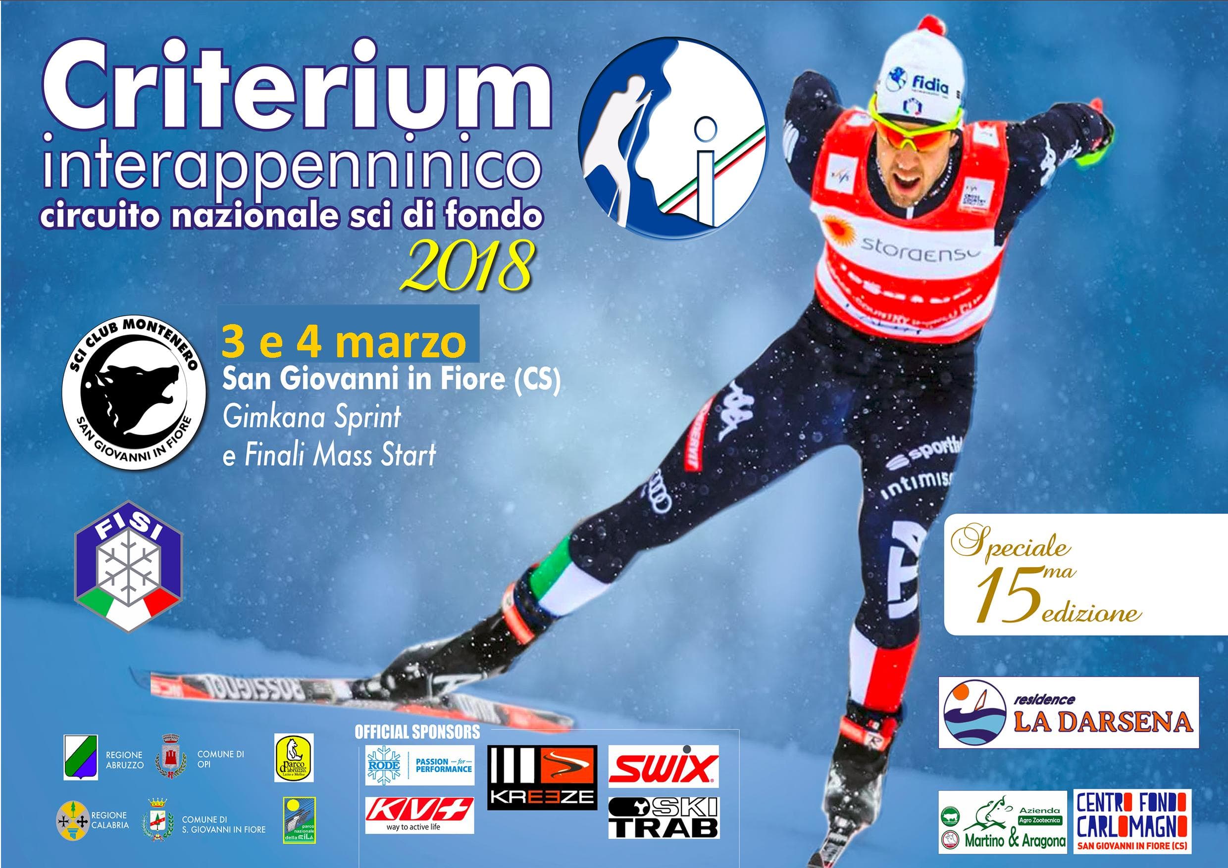 Parco Nazionale Sila: il 3 e 4 marzo finale nazionale Criterium Interappenninico Sci di Fondo