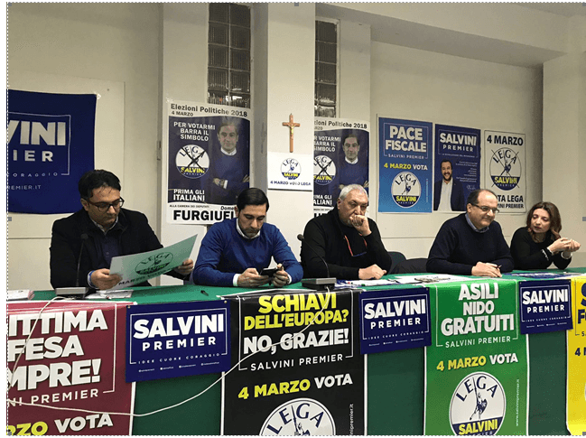 Lega di Salvini presenta il suo progetto e i candidati