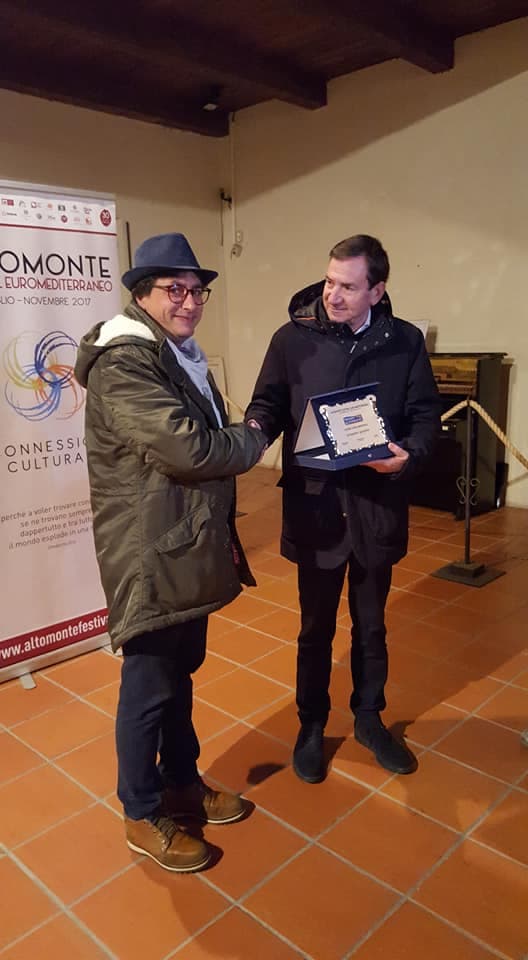 All'attore e regista Gianpiero Garofalo il premio Festival Euromediterraneo