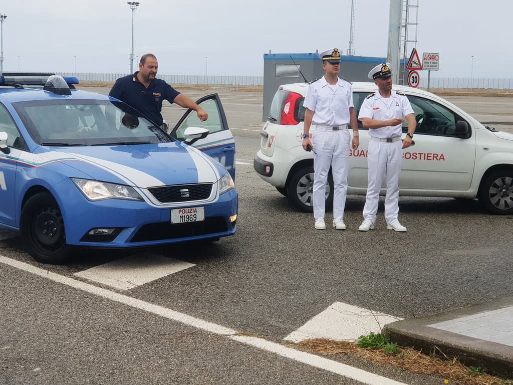 Porto Corigliano Rossano: esercitazione security con una bomba