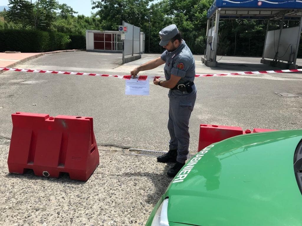 Reflui industriali nel Crati, 10 sequestri e 9 denunce