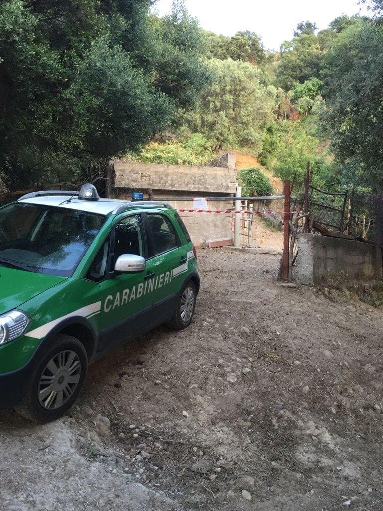 Carabinieri Forestale: sequestro a Scala Coeli e controlli edilizi a Bocchigliero