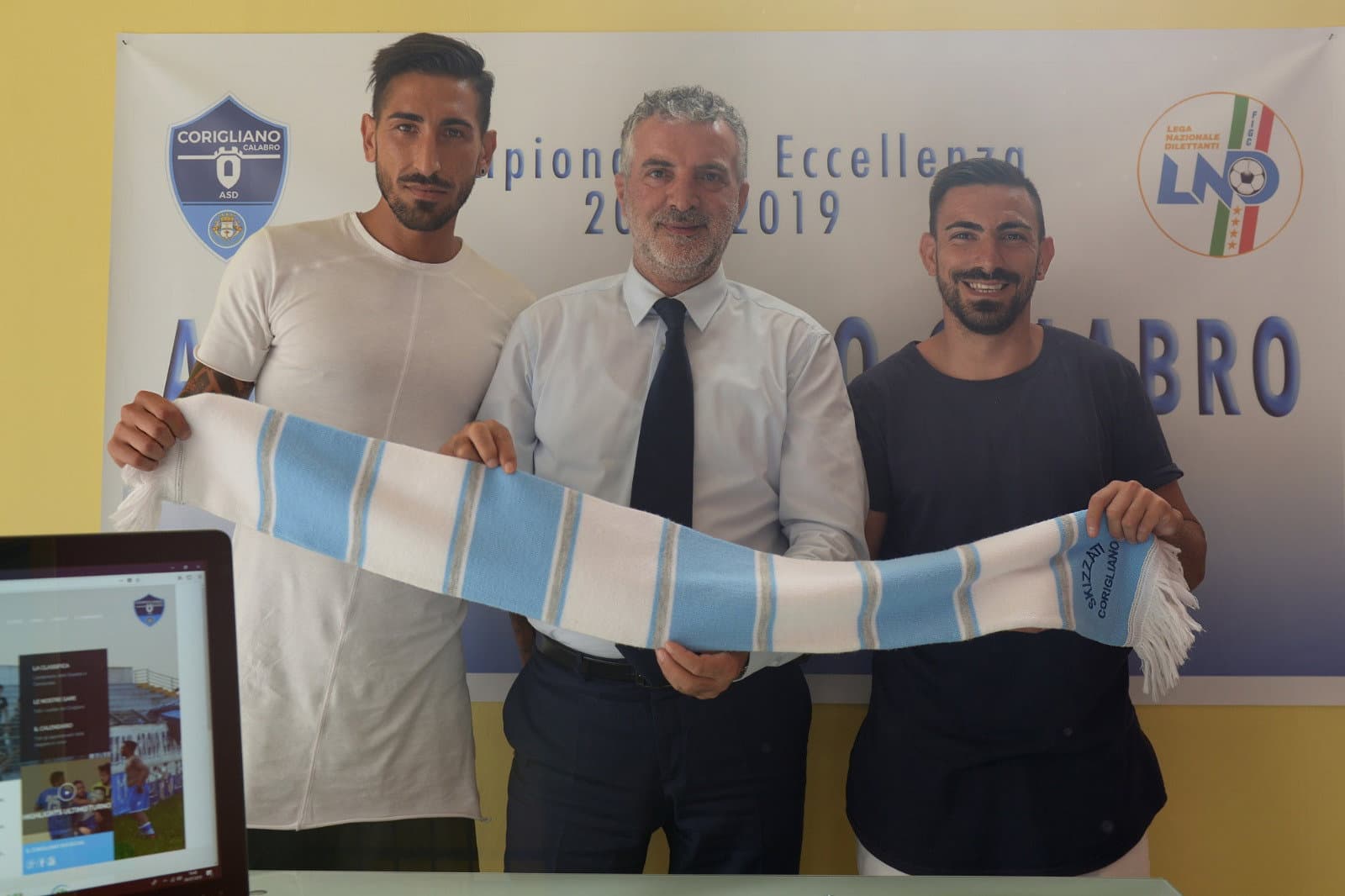 Asd Corigliano Calcio, mercato: arruolati Criniti e Bertini
