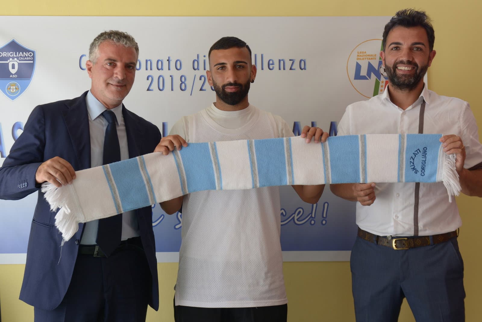 Il centrocampista Giovanni Liberti nuovo acquisto dell'Asd Corigliano