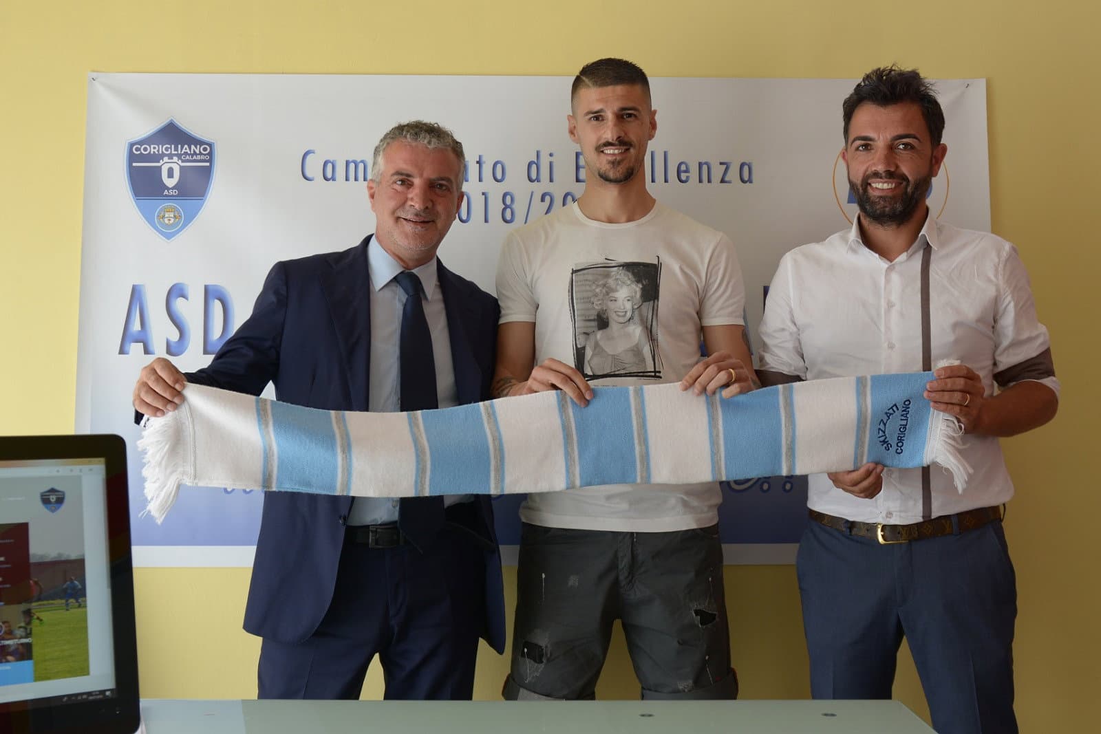 Gennaro Fragiello nuovo attaccante dell'Asd Corigliano