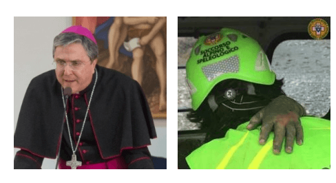 TRAGEDIA RAGANELLO, storie di speranza e dolore.Monsignor Savino vicino alla sua comunità